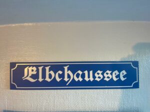 Etagenschild Elbchausssee